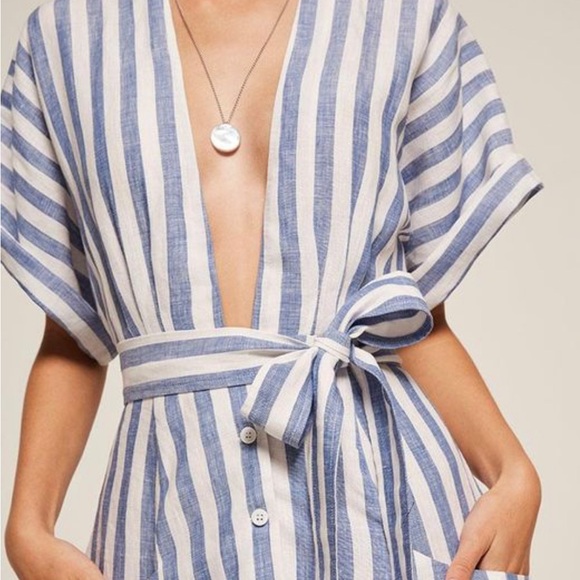 COPY - Reformation Blue Geneva Dress - Picture 5 of 13